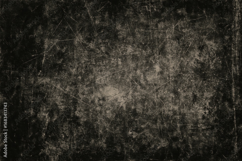 Fototapeta premium Dark grunge texture background with distressed surface patterns for edgy graphic design and alternative branding projects