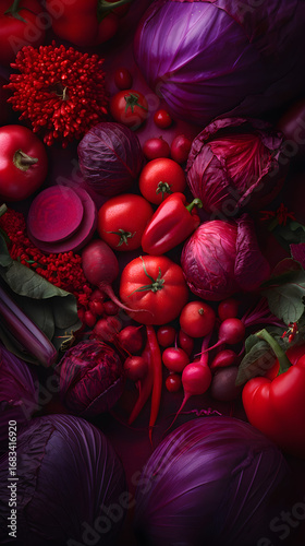 The red vegetable diet: balanced nutrition for a healthy lifestyle