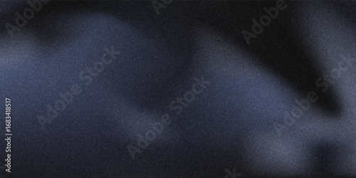 Dark grainy gradient background with a blend of gray, blue, white, and black tones, featuring a subtle noise texture effect for web banners.
