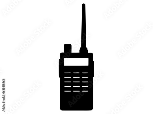 walkie talkie silhouette vector,walkie talkie icon