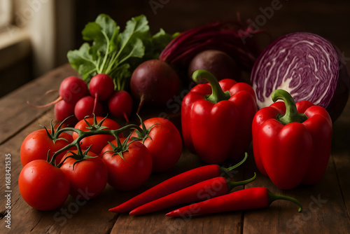 The red vegetable diet: balanced nutrition for a healthy lifestyle