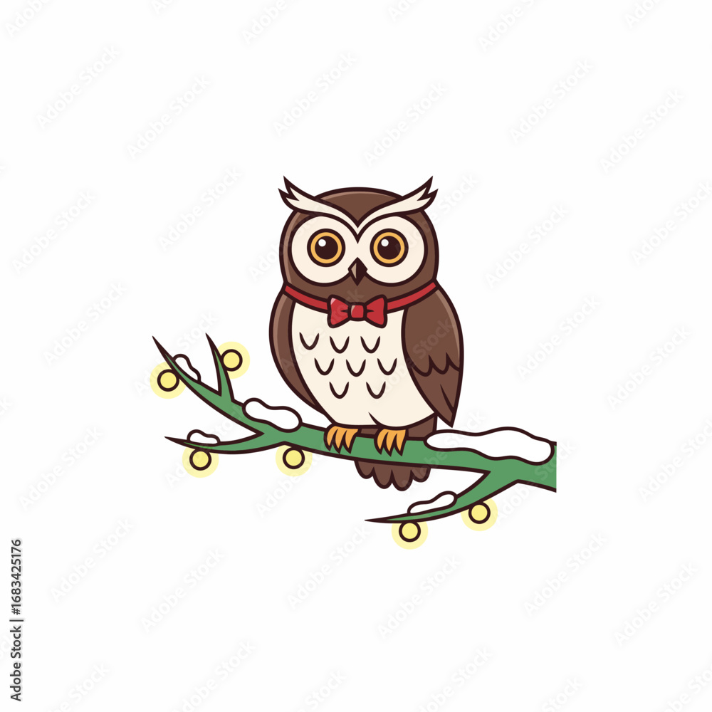 Obraz premium Savvy Advisor Mascot: Engaging Wisdom & Problem-Solving for Innovative Brands