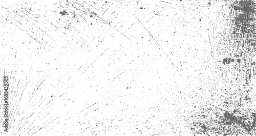 Subtle Grunge Texture with Horizontal Scratch Lines, Vintage Worn Effects, Ideal for Overlays, Textile Design, and Retro vector design on transparent background