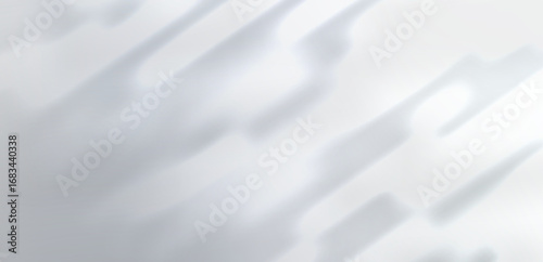 Transparent foliage shadow overlay with dappled light on concrete wall. Minimal vector texture for nature background, mockup scene, product design, tropical studio effect or realistic abstract style.
