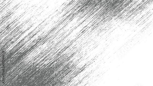 White and Black Grunge Texture with Sketch Overlay, Abstract Distressed Monochrome Texture, Dust and Scratched Vector Design on Transparent Background