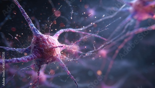 Close-up view of neurons (1)