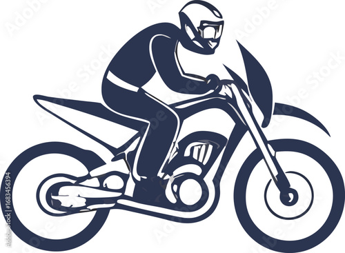 man riding a motorcycle