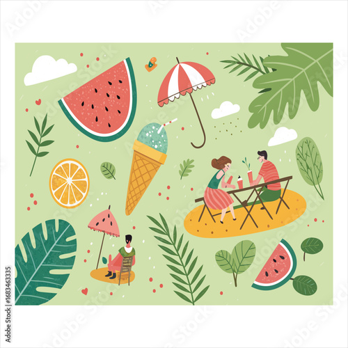 summer holiday set
