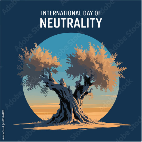 International Day of Neutrality Observation Poster
