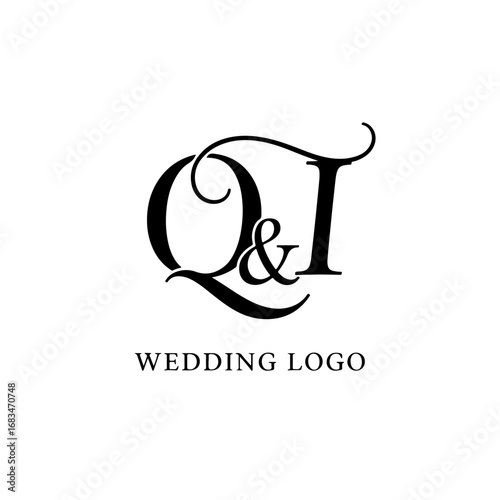 Luxury QI Signature Logo for Premium Personal Branding Projects