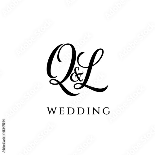 Luxury QL Letter Logo for Premium Business and Brand Identity