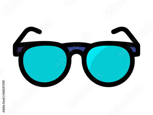 Vector sunglasses icon

