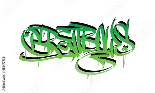 GREAT BOYS graffiti tag style design