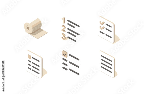 isometric icon items isolated on white background bandage roll cross patch gauze wrap wound pad plaster strip first aid box. isometric icon items isolated on white background adhesive
