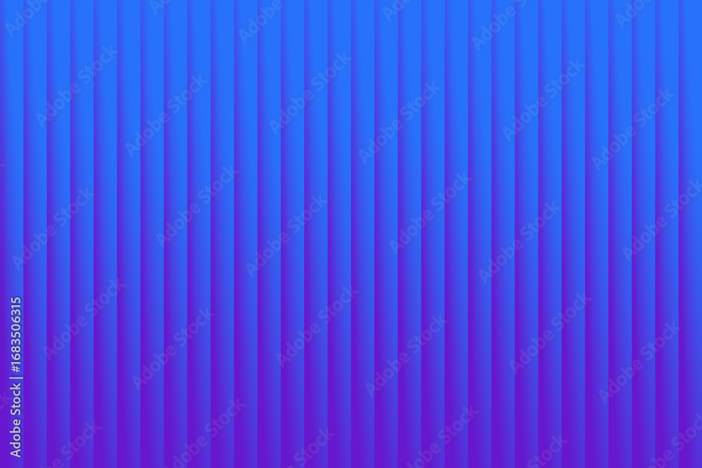 Fototapeta premium Vibrant blue and purple gradient background with vertical lines, creating a visually striking and modern design