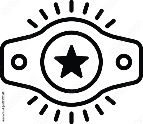 Championship Belt Icon