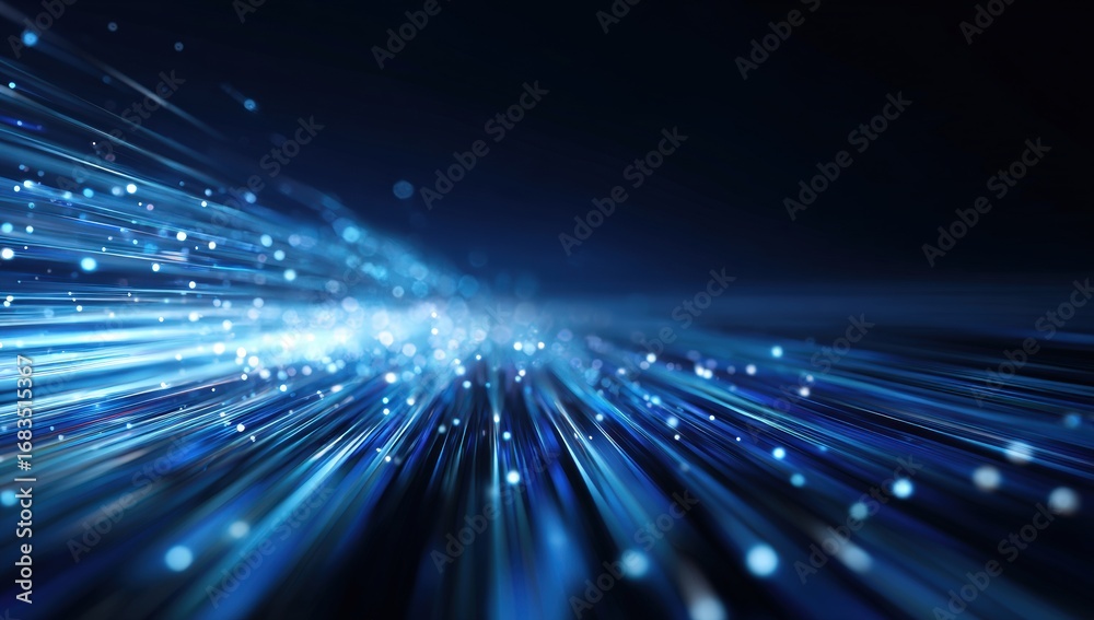 Obraz premium Abstract digital speed