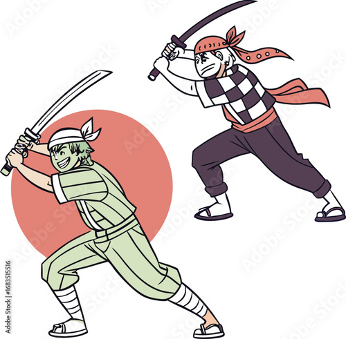 warrior with sword