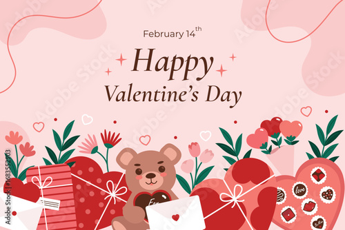 Happy Valentine's Day Celebrate Love and Affection