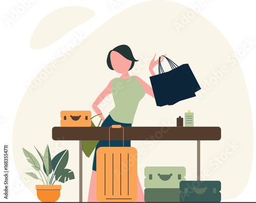 Packing for a Journey Preparing Luggage for Travel