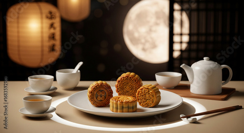 Mid-Autumn Festival (Mooncake & Lantern Ambience)