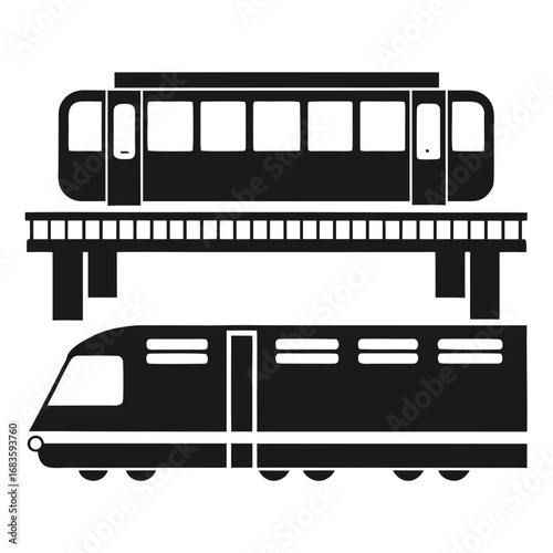 silhouette of a bus