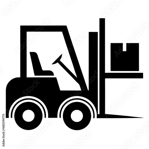 forklift truck and forklift