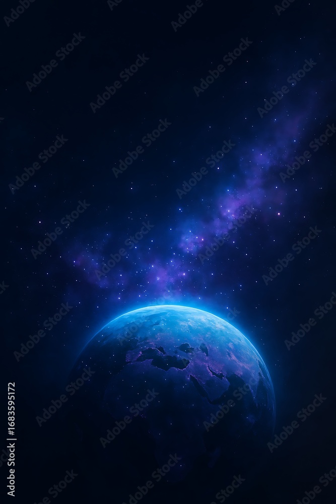 Fototapeta premium earth in space