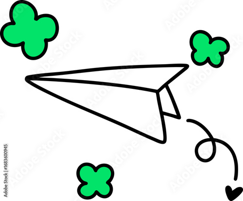 paper airplane