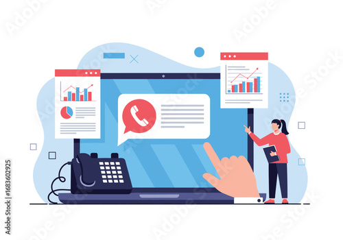 Enhancing customer communication strategies with modern digital technology and data analysis tools for business growth