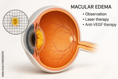 Macular Edema Illustration: Treatment Options Visualized [Illustration]