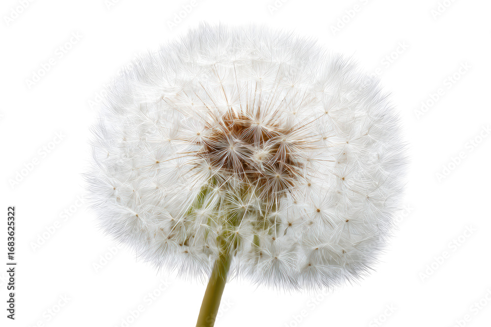 Fototapeta premium Close-up of a dandelion seed head (18)
