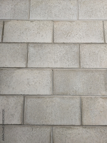 Wallpaper Mural Gray Cinder Block Wall Texture Torontodigital.ca