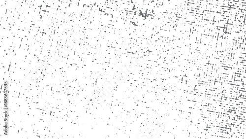 Abstract dust particle and grain texture on white grunge background. Vintage grunge paper texture with old worn distressed overlay effect. 