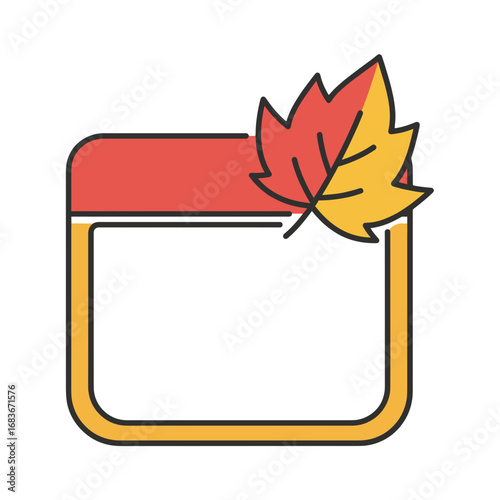 Autumn Callendar Icon