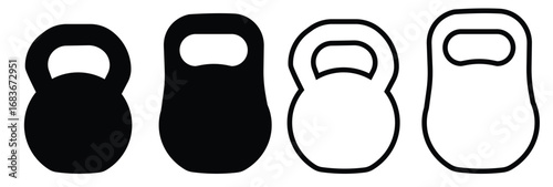 Heavy Dumbbell Flat Icon, Weight lifting dumbbell signs. Gym dumbbell collection, Isolated dumbbell silhouette vector illustration on white background, eps10  11:11