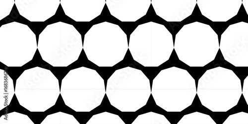 Black and white seamless geometric hexagon honeycomb pattern, a vector illustration of a metal grid structure backdrop. honeycomb mosaic background. hexagons and geometric pattern in honeycombs design