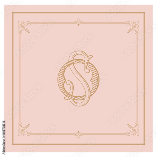 SO, OS, logo SO, Letter SO,  Monogram SO,Wedding Monogram, Wedding Logo, Logo Design , Monogram Vintage