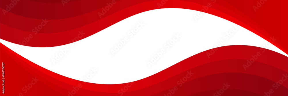 Obraz premium Red Wave Abstract Background . Perfect for banners, presentations, web headers, business cards, and promotional materials. suit for bussines,banners