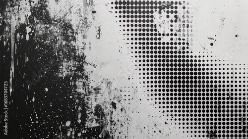 A historic clock tower in monochrome