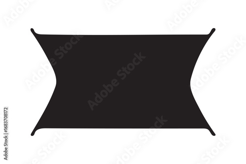 Tarpaulin silhouette. (2)