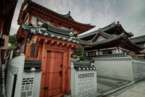 Photography House details of  Houses Eunpyeong Hanok Village traditional Korean village outs