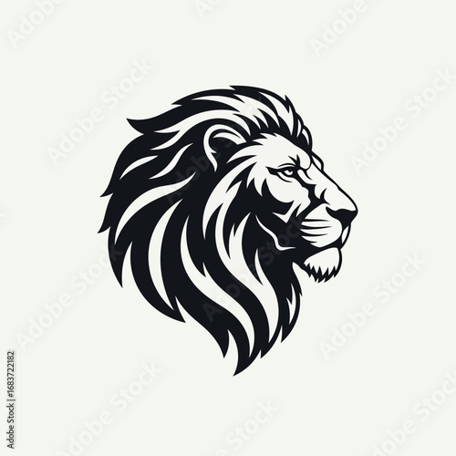 Majestic Lion Head Profile A Powerful Symbol of Strength, Royalty, and Courage