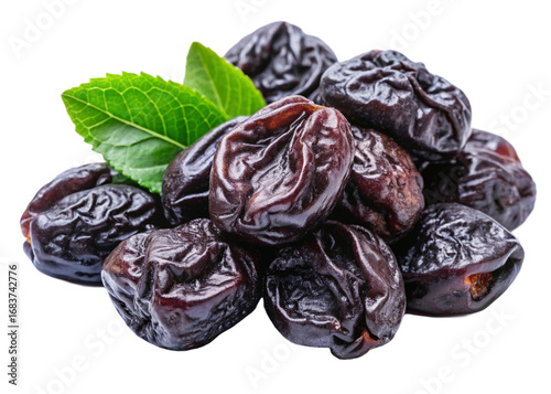 Wallpaper Mural Prunes isolated on white background Torontodigital.ca