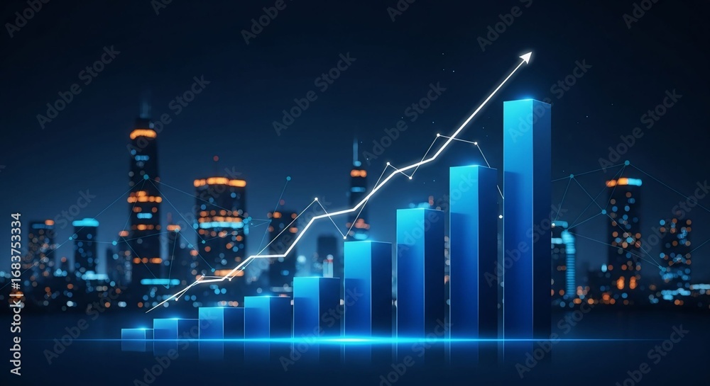 Fototapeta premium Business Growth and Development Concept – Success, Strategy, and Innovation Professional business-themed image representing growth, development, and strategic progress.