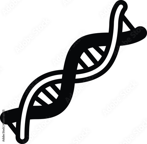 Photography DNA splice icon representing genetic modification and gene editing