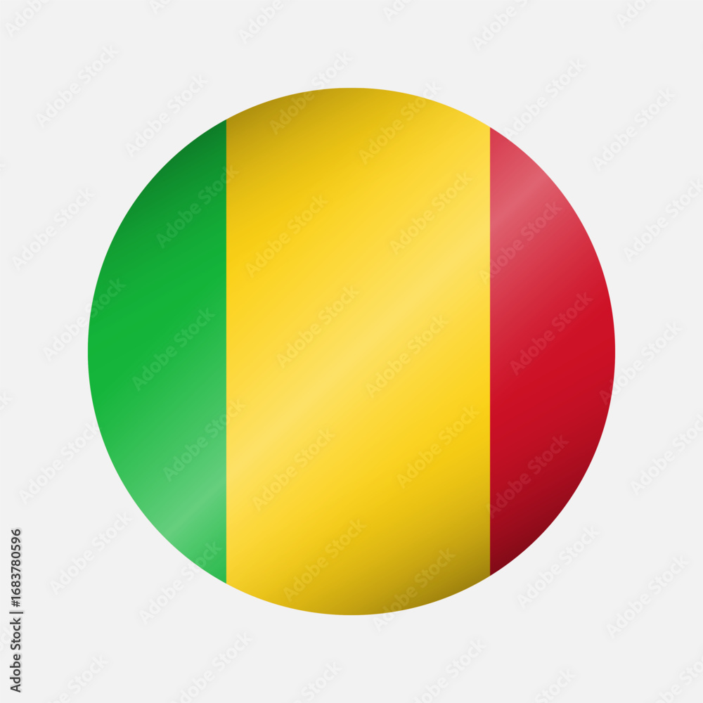 Fototapeta premium mali flag 1