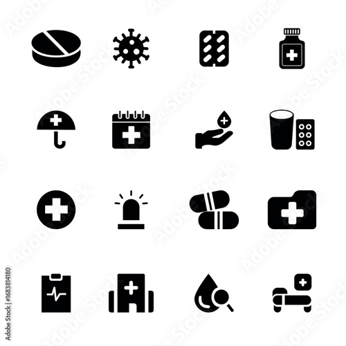 Medical and Healthcare Icons