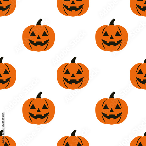 halloween seamless pattern
