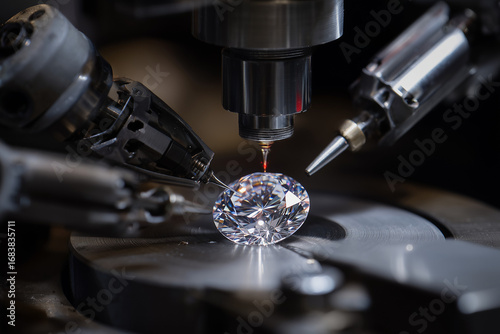 Shaping diamond with diamond cutter